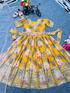 OC 152 Heavy Georgette Kids Party Wear Girls Gown